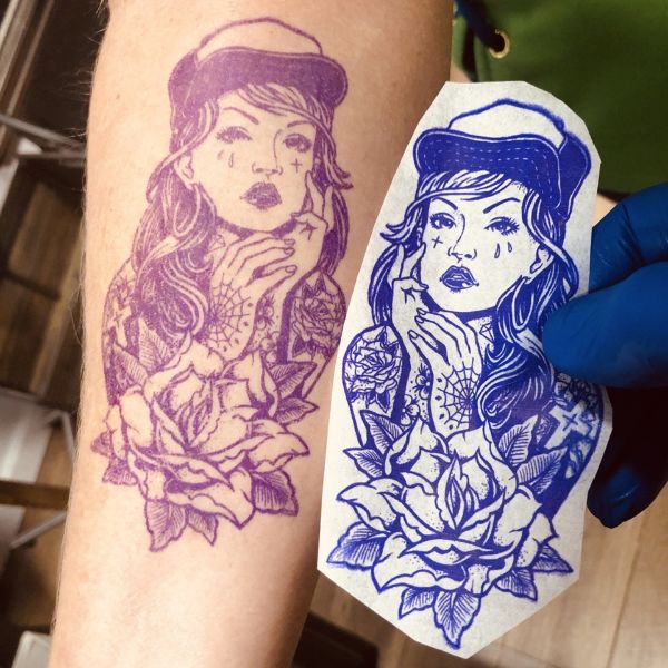 Electrum Nox Violet Tattoo Stencil Ink Create