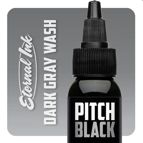 Eternal Pitch Black Gray Wash Dark Ink