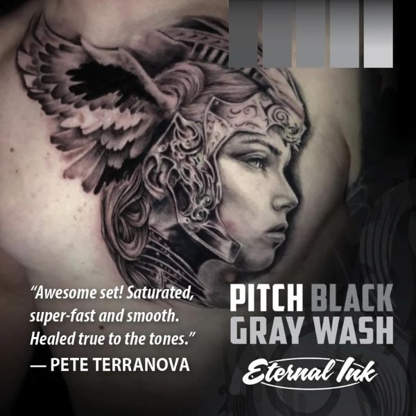 Eternal Pitch Black Gray Wash Light Ink