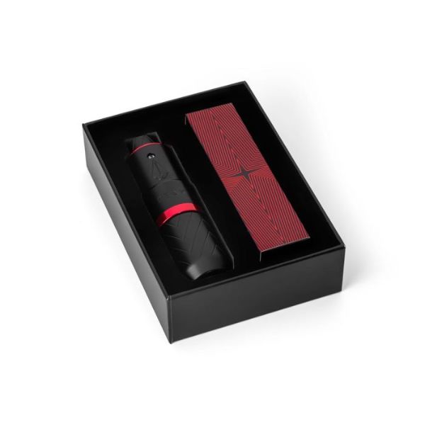 Peak Black with Red Ring Proteus Pen Machine