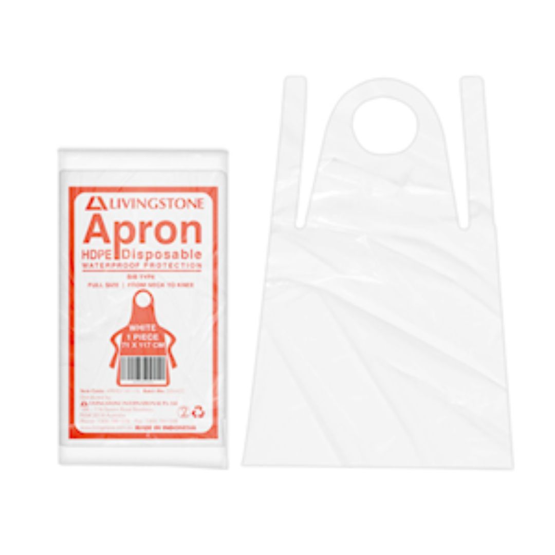 Disposable Aprons HDPE 100 Box