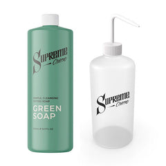 Supreme Creme Green Soap plus Eco Wash Bottle 500ml Bundle