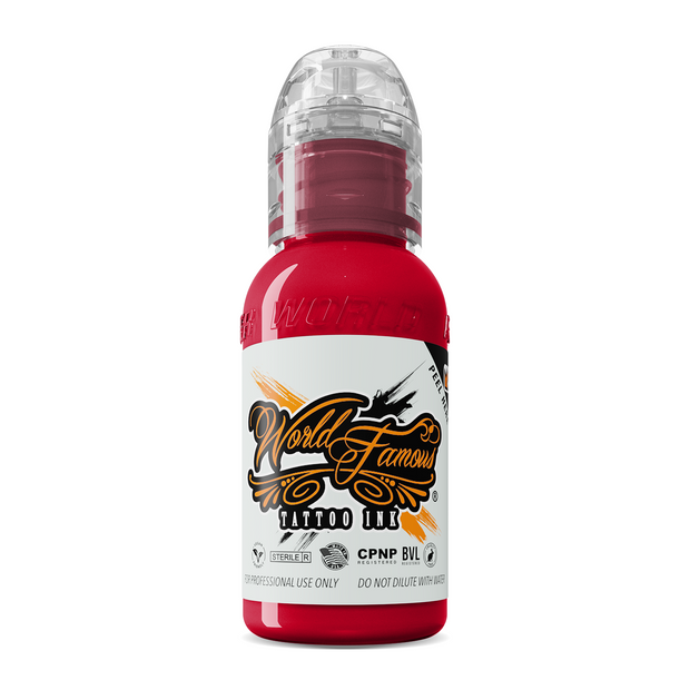 World Famous - Pastel United Ink Red 1oz