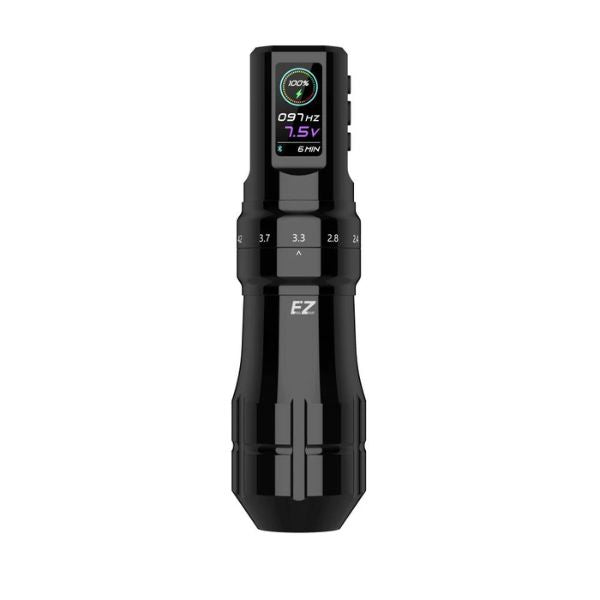 EZ P3 Pro Gloss Black Wireless Battery Pen Machine