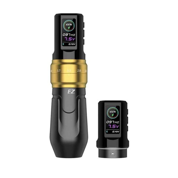 EZ P3 Pro Matte Gold Wireless Battery Pen Machine