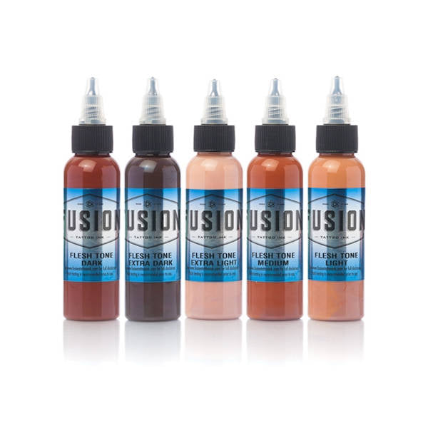 Fusion Flesh Tone Set 5 Bottle