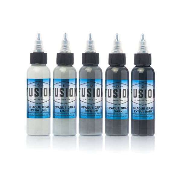 Fusion Opaque Gray Set 5 Bottle