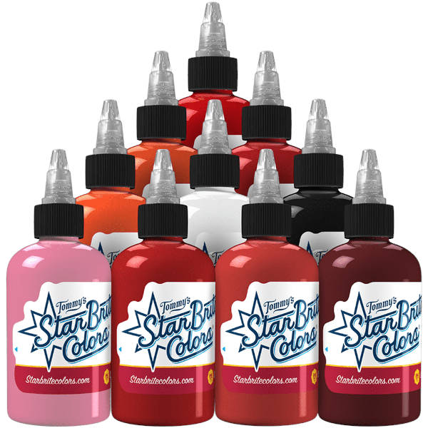 INFERNO Tattoo Color Set - Intenze Tattoo Ink